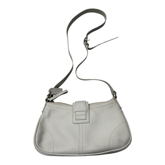 Vintage Y2K Leather Coach Baguette Bag - Picture 2 of 9